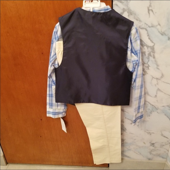 🆕️ Nautica Boys 4 piece Vest Outfit - Picture 7 of 9